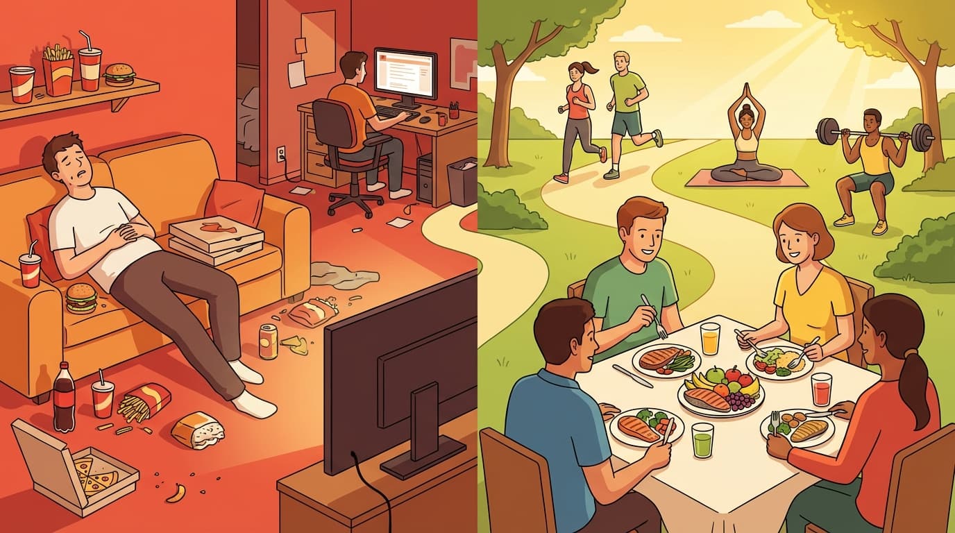 いびきと肥満の深い関係｜BMI別リスクと改善アプローチ - いびき改善のための食事管理