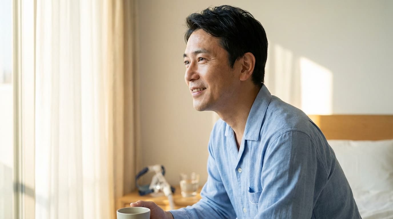 CPAP治療6ヶ月の記録｜45歳会社員が語る変化と本音